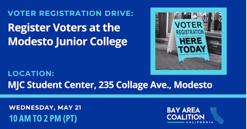 Register Voters at Modesto Junior College